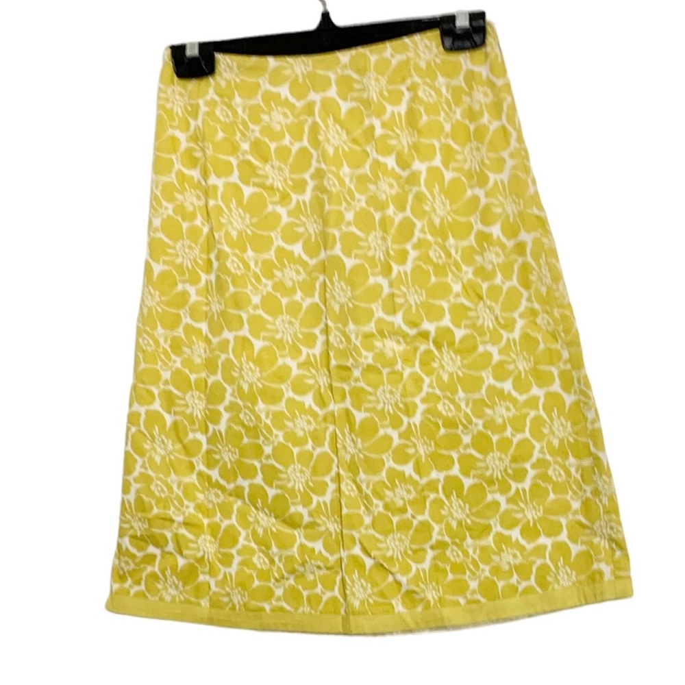 Boden floral cotton skirt